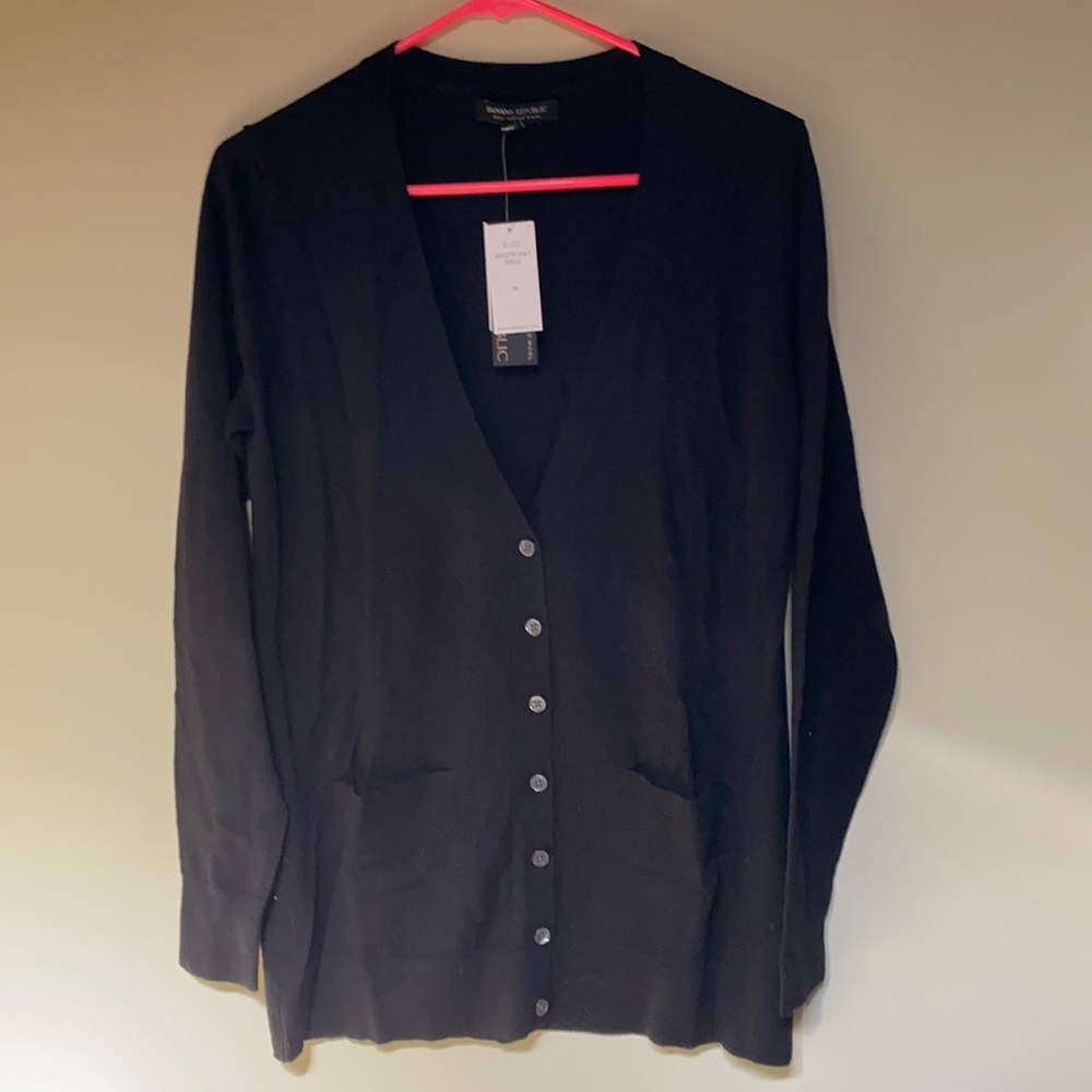 Merino wool cardigan
